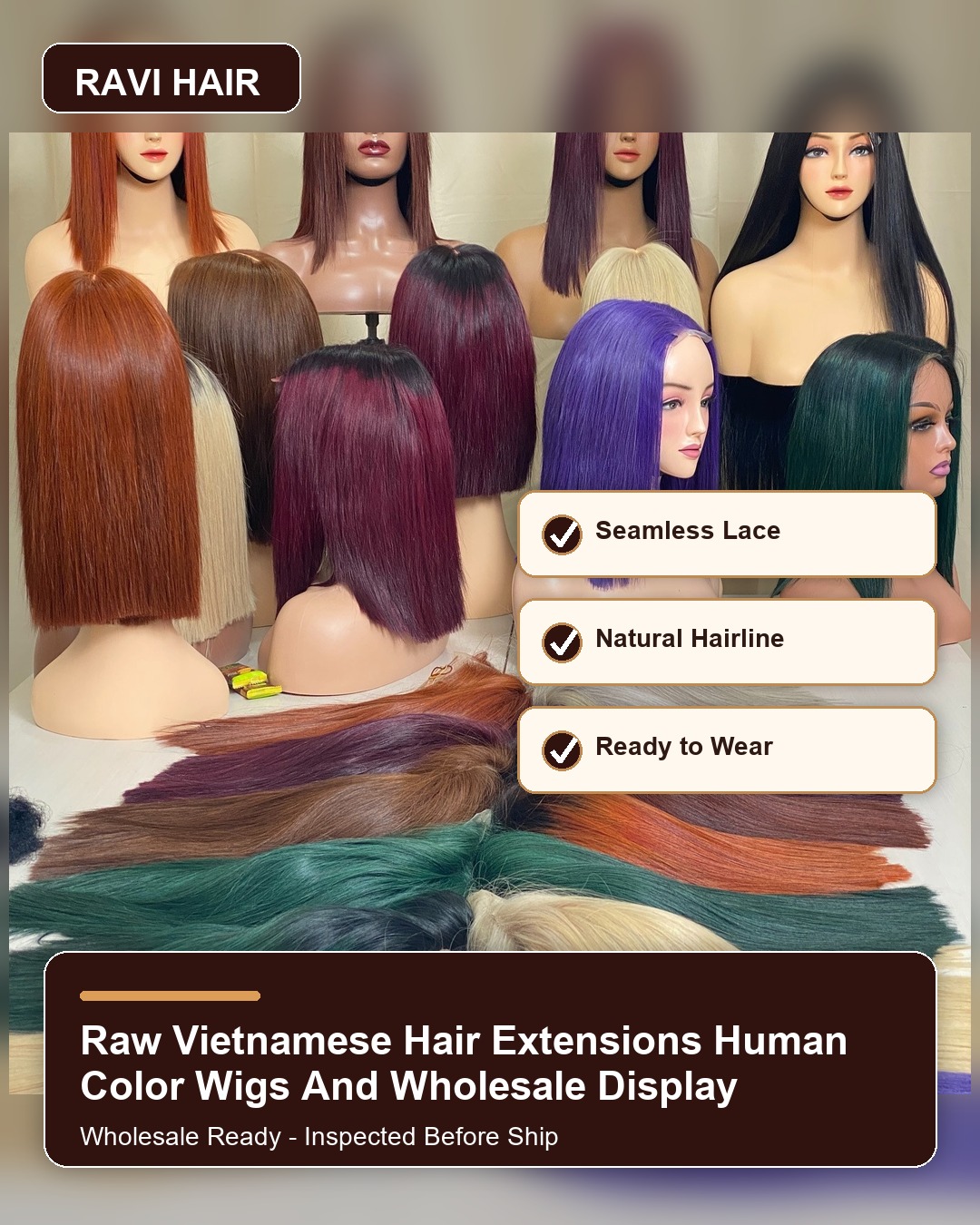 Top 8 raw Vietnamese hair extensions to boost your sales