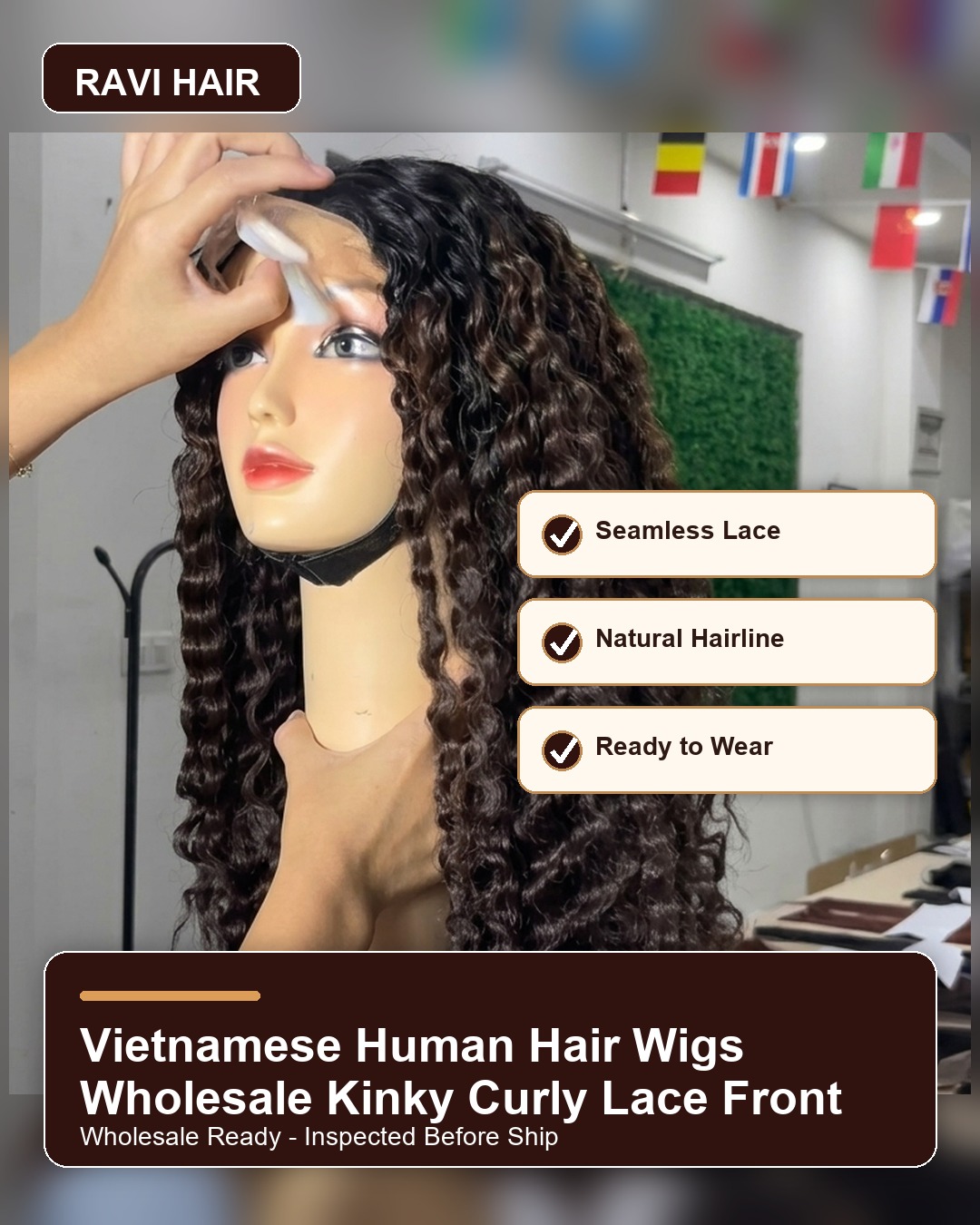 Top raw Vietnamese hair wigs to test before bulk order