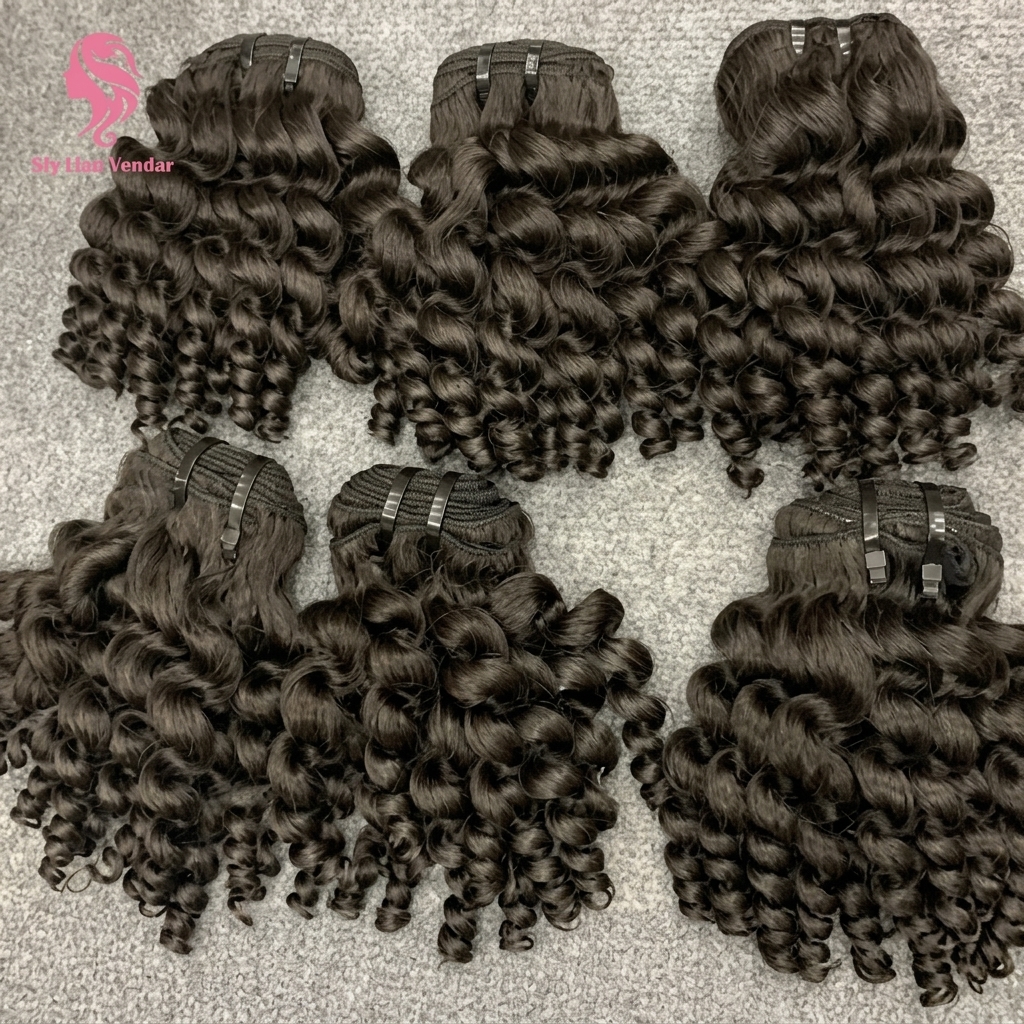 Deep wave raw hair bundles Vietnamese wholesale