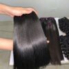 Raw Vietnamese straight hair and curly bundles wholesale