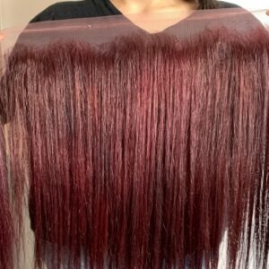 Raw Vietnamese straight hair burgundy bundles wholesale