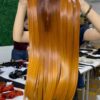 Raw Vietnamese straight hair honey copper bundles wholesale