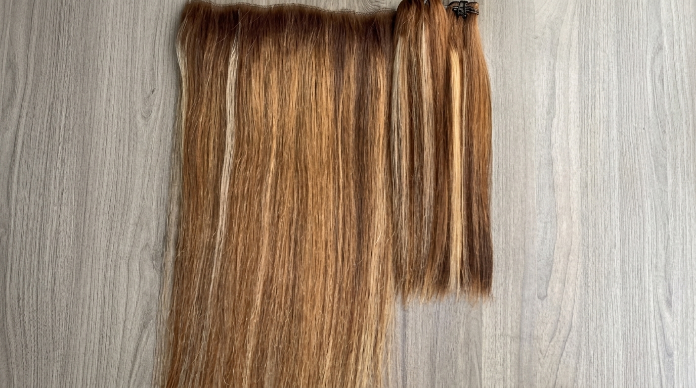 Raw Vietnamese hair extensions highlight straight wholesale