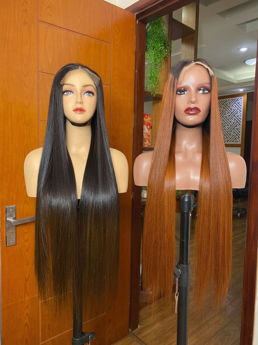 Vietnamese human hair wigs wholesale straight