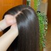Vietnamese human hair wigs wholesale straight silk top
