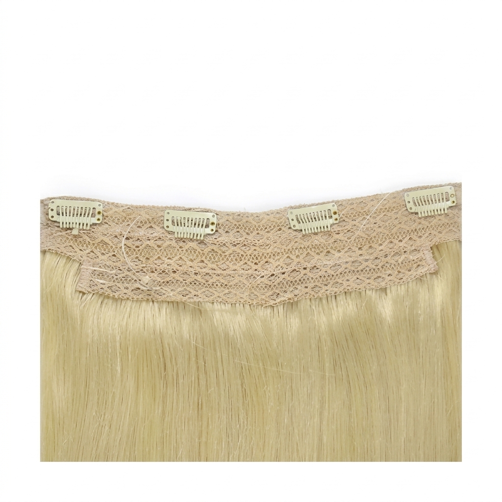 Blonde Human Hair Extensions Clip In - Vietnamese hair