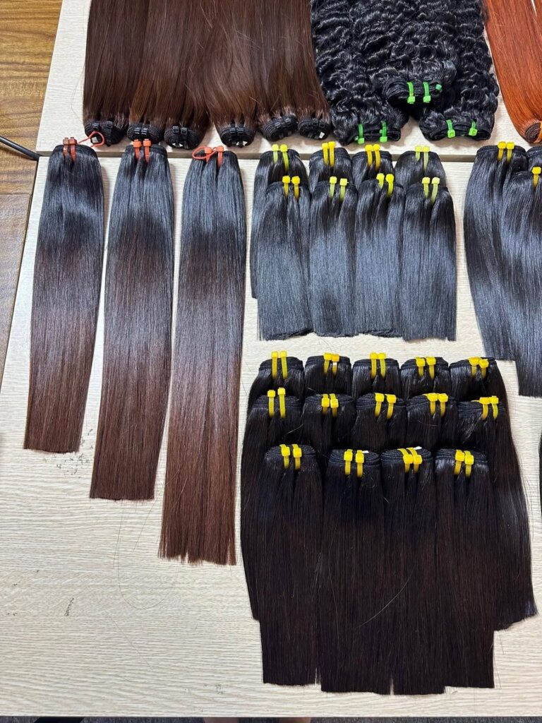 Vietnamese remy straight hair bundles