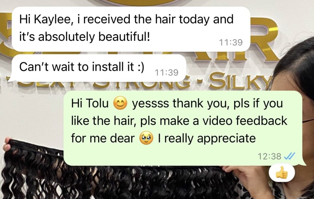 Vietnamese hair review by Ravi Hair Factory 3