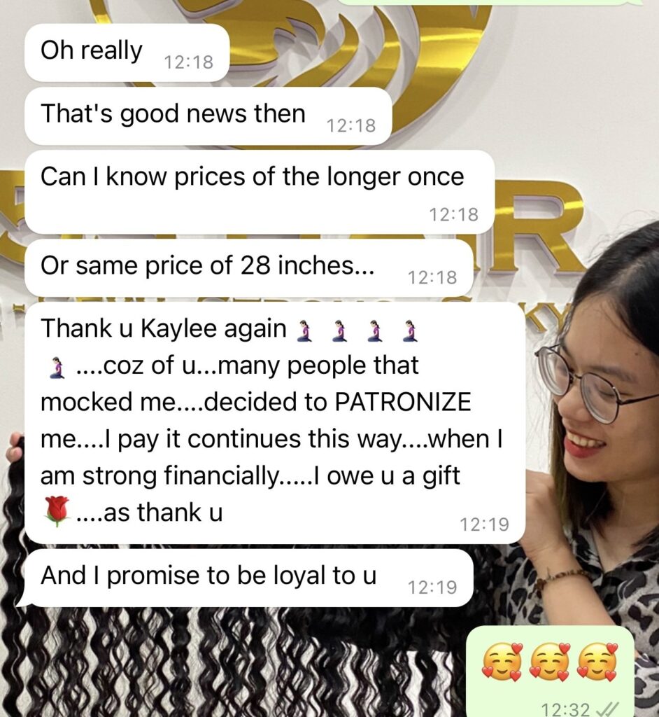 Vietnamese hair review by Ravi Hair Factory 4