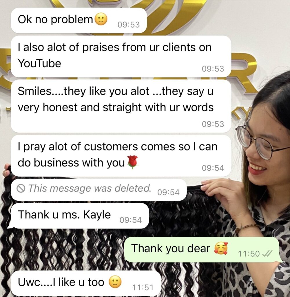 Vietnamese hair review by Ravi Hair Factory 5