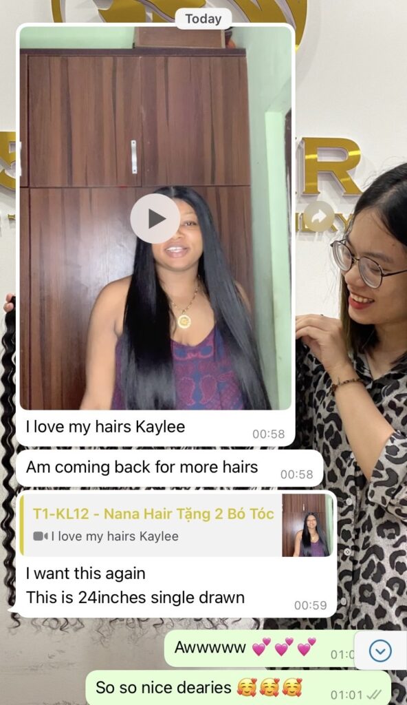 Vietnamese hair review by Ravi Hair Factory 7