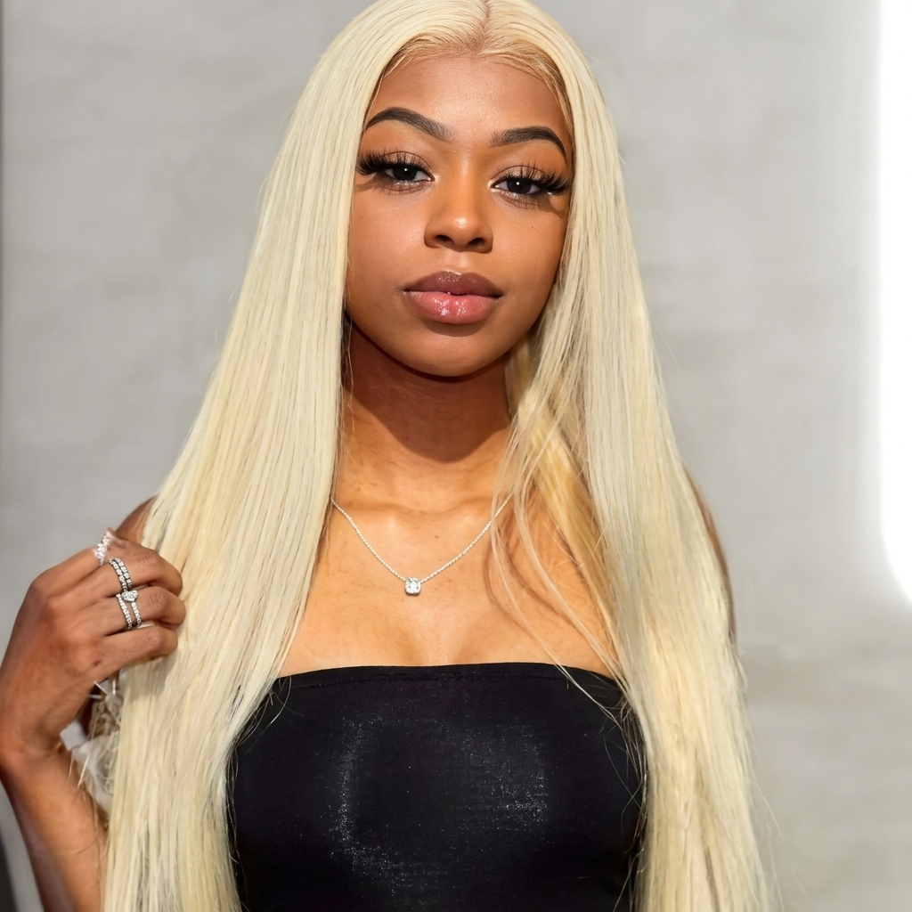 613 blonde Vietnamese wig for a processed-color wholesale catalog tier