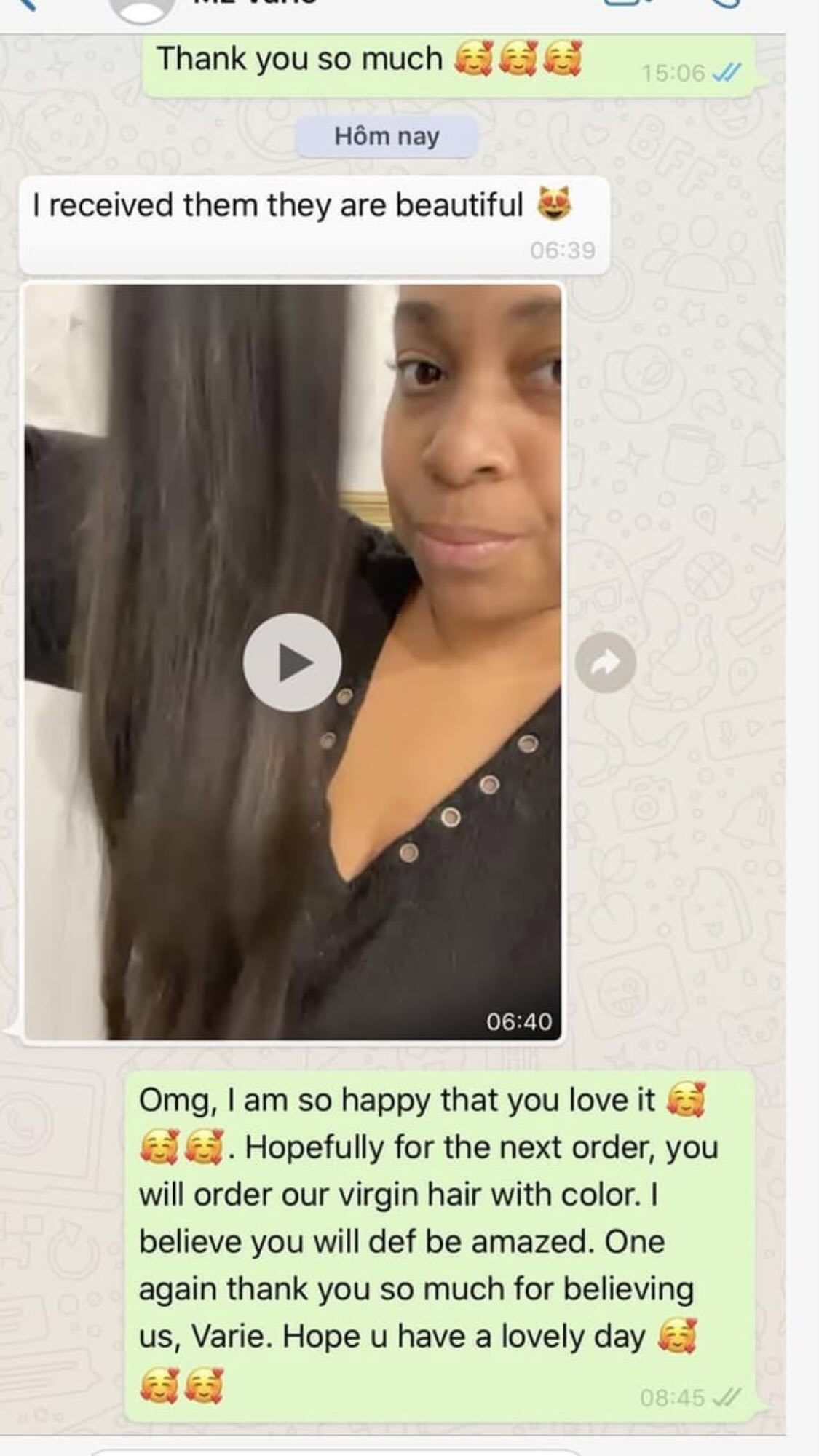 Unbranded Ravi Hair customer proof