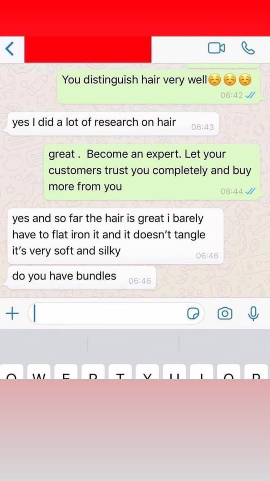 Unbranded Ravi Hair customer proof