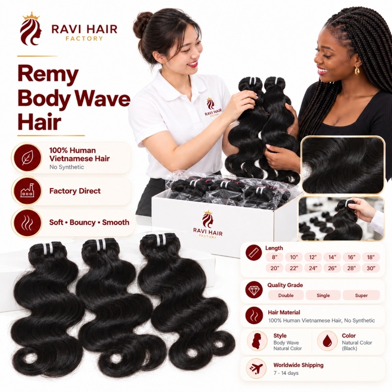 Vietnamese Remy Body Wave Hair