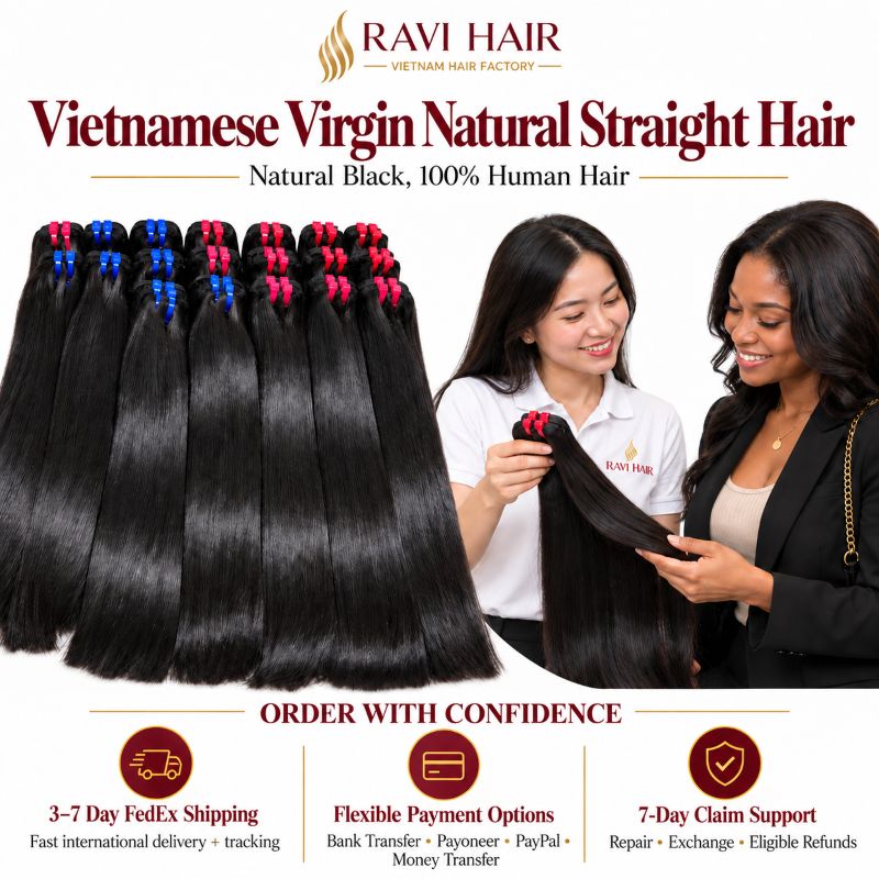 Vietnamese Virgin Natural Straight Hair