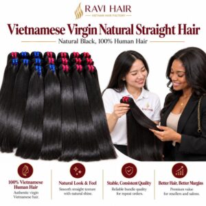 Vietnamese Virgin Natural Straight Hair