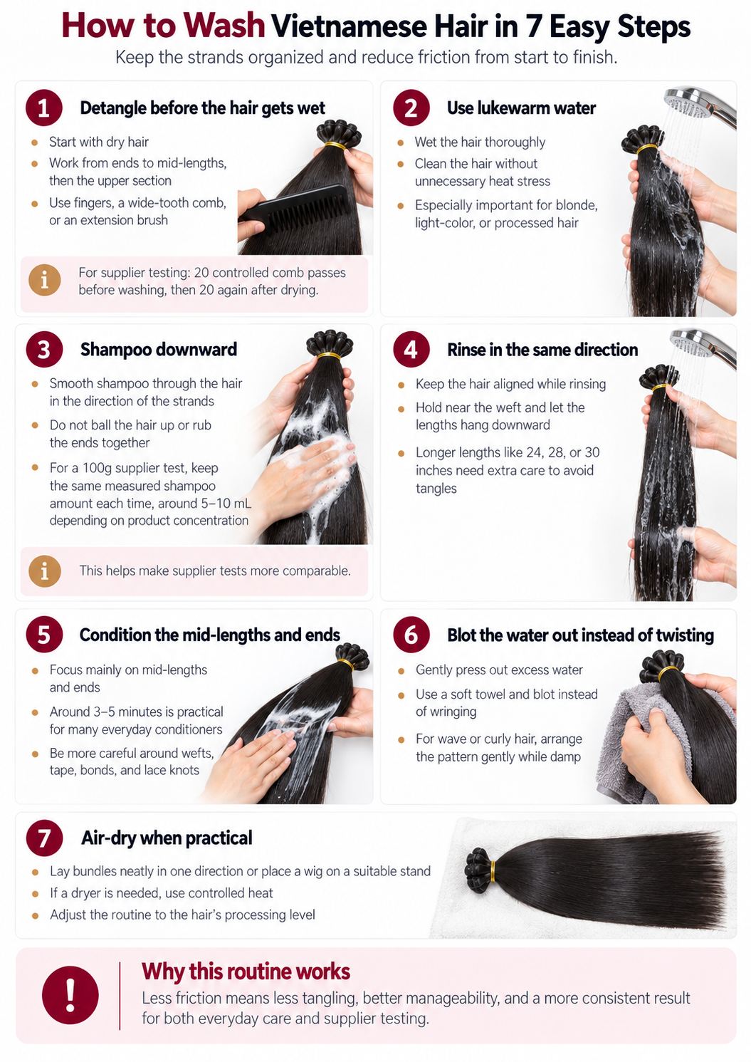 How to vietnamese hair washing